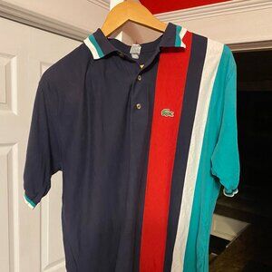 Lacoste Men's Polo Vertical Stripes